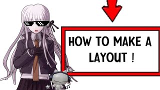 How to make a layout for ranting (easy tutorial ) #fyp #viral #viralvideo 