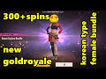 Omg new goldroyale arrived  300 spins 