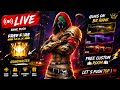 FREE FIRE MAX LIVE 🔴 | BR RANK PUSH 🔥 | CUSTOM ROOM WITH SUBSCRIBERS 😈