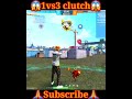 freefire class squad 1vs3 clutch situation😱 only M500  gun OP gameplay #shorts #viralshorts #short