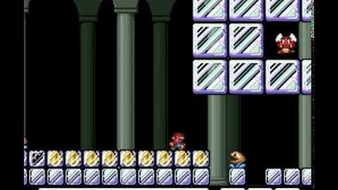 SMB3 for Super Mario All-Stars Custom Level #485 - World 6 Fortress #2 (SMB3 [M])