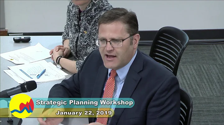 Strategic Planning Workshop - January 22, 2019