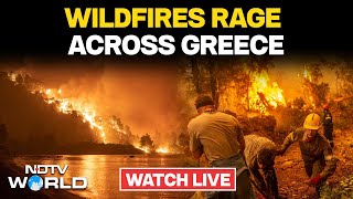 Greece Wildfires LIVE | Wildfires Rage Across Greece, Triggering Mass Evacuations
Greece Wildfires LIVE | Wildfires Rage Across Greece, Triggering Mass Evacuations Greece Wildfires LIVE | Wildfires Rage Across Greece, Triggering Mass Evacuations