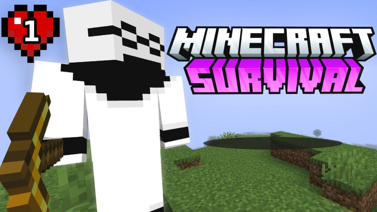 My PERFECT Start to Minecraft Survival - YouTube