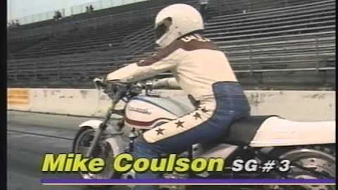 Motorcycle Drag Racing 1993 Prostar Summernational...