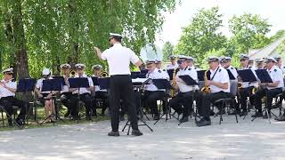 Karinių Jūrų Pajėgų orkestras Plateliuose 2022-06-27