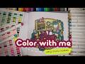 🚘Color with me: Cozy corner Coco wyo| Ohuhu alcohol markers