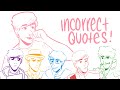 Sanders Sides INCORRECT QUOTES || Animatic