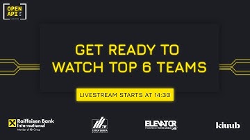 Open API 2022 - Hackathon Livestream