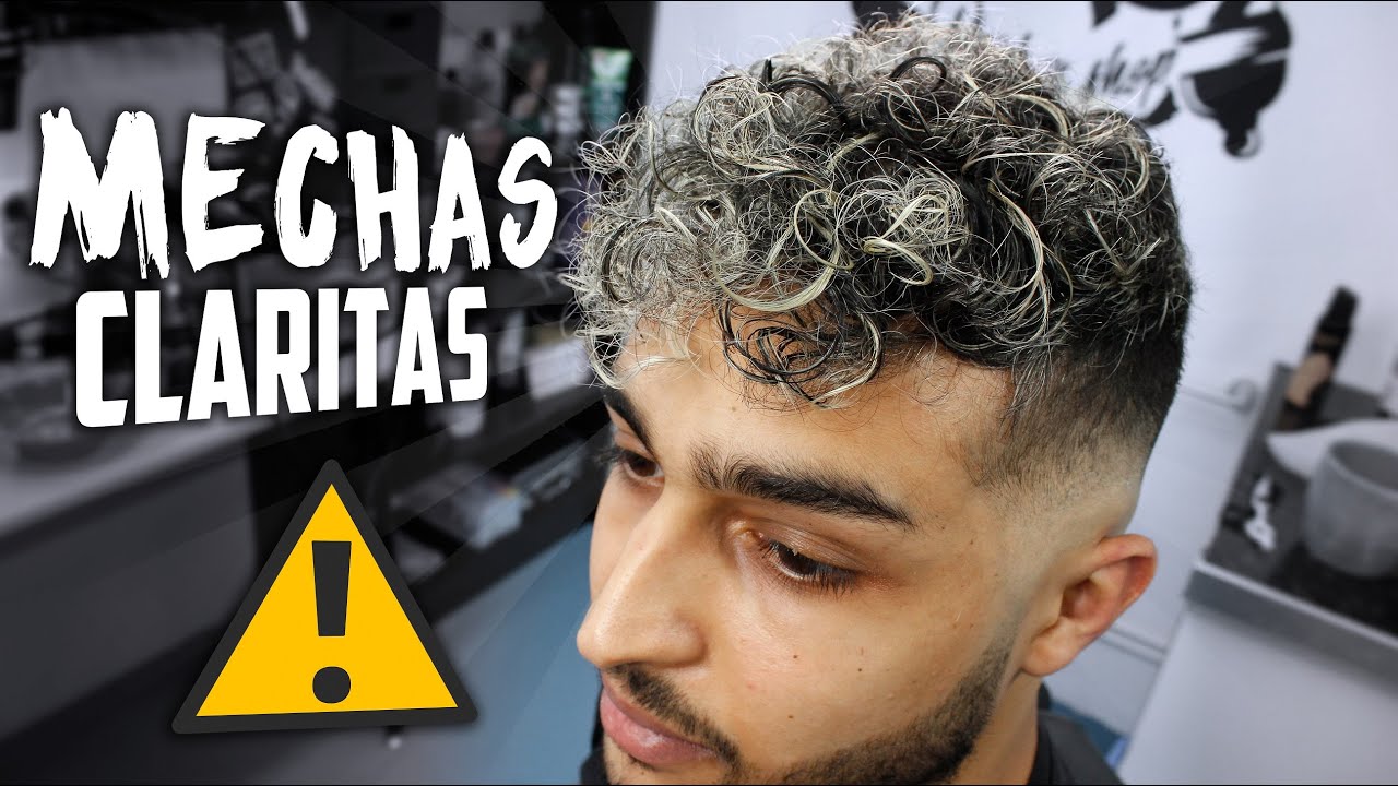 Como hacer un BLANCO NUCLEAR? Decoloración en hombres. Como decolorar hasta  un blanco? GORI BARBER 