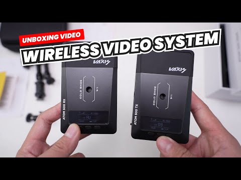 Unboxing Wireless Video Transmitter Vaxis Atom 500 HDMI - Wireless HDMI Kamera Harga Terjangkau