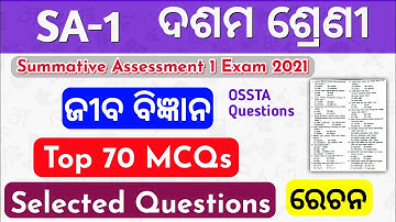 Top 70 Life Science Rechana MCQs Part-1