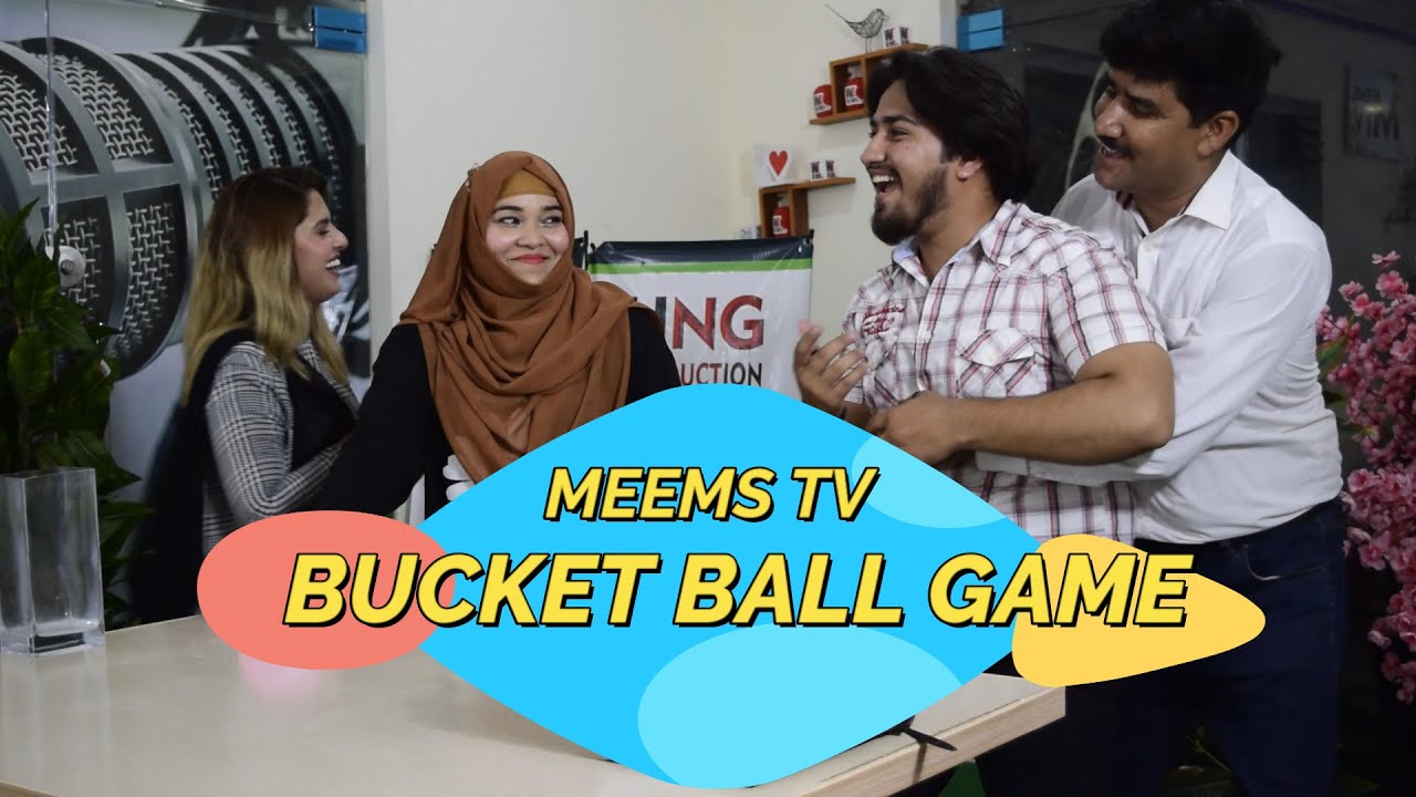 BUCKET BALL GAME CHALLENGE MOST FUNNY VIDEO 2023 MEEMS TV YouTube