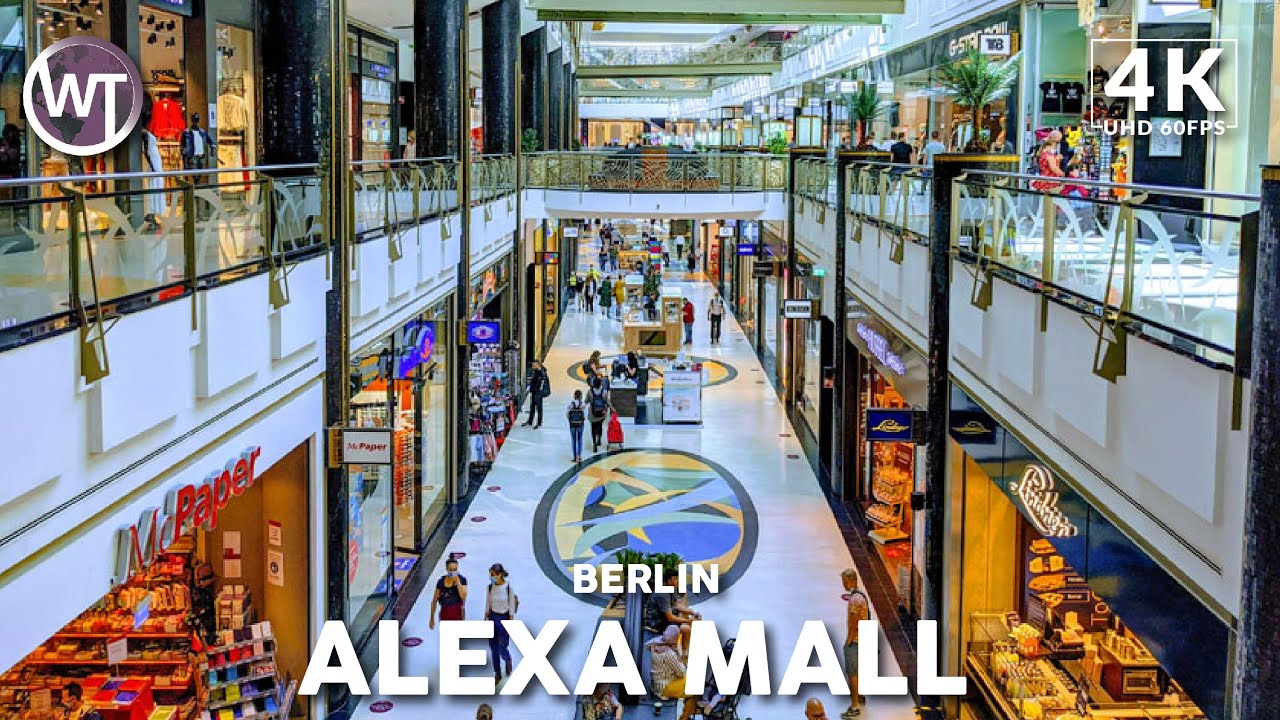 Alexa Berlin Shopping Center, Mall (Binaural Audio 🎧) - Germany - 4K Walking - YouTube