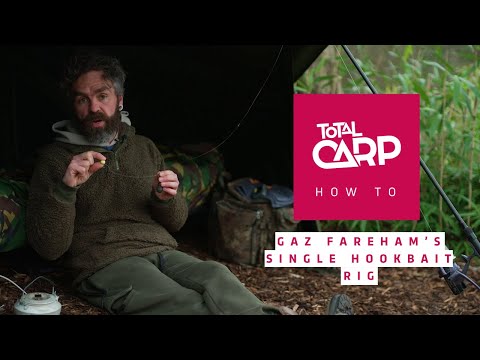 How to tie Gaz Fareham's Single Hookbait Rig for Spring Carp Fishing