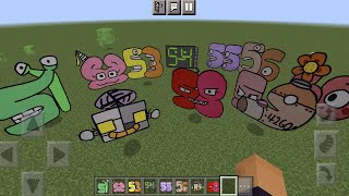 New Number Lore 51-60 Nextbots in Minecraft PE