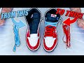 How To Double Lace Your Jordan 1s! Step By Step!