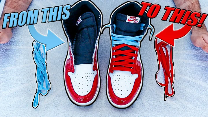 How To Double Lace Your Jordan 1s! Step By Step!