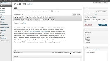 Open text links using Lightbox plus WordPress plugin