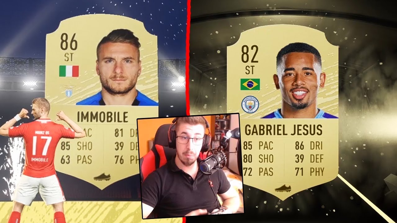 NE-A PICAT CIRO IMMOBILE SI GABRIEL JESUS | PACK OPPENING andiamo menu