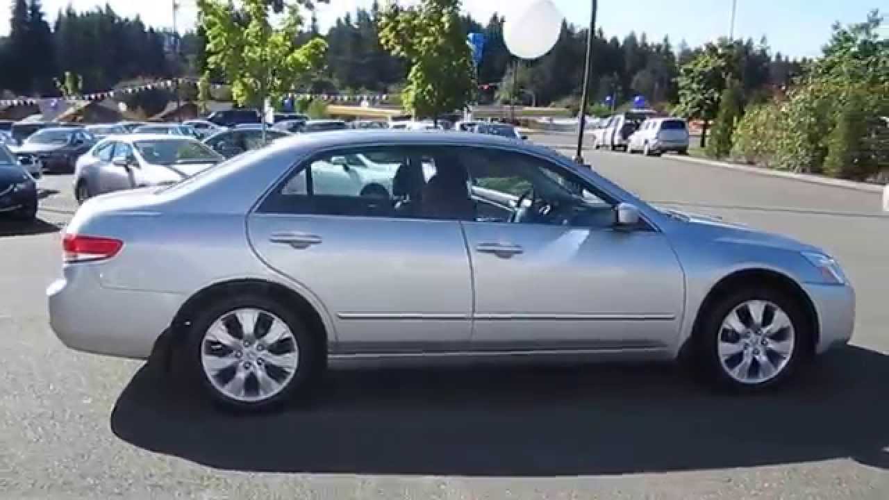 2003 Honda Accord, Silver - STOCK# H7482U - Walk around - YouTube