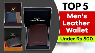 Top 5 Best Men Wallet In India 2023 | Leather Wallet Under 500 | Men's Leather Wallet | Review screenshot 1