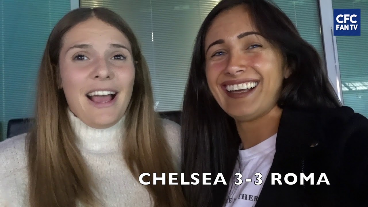 CHELSEA 3-3 ROMA | FANCAM | OLIVIA 