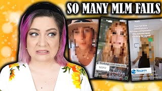 So many MLM FAILS | The sorry excuse for Secrets to Success with an MLM Company