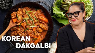 This SPICY Korean dakgalbi is MADE FOR SHARING! | Spicy Stir-Fried Chicken | Marion’s Kitchen