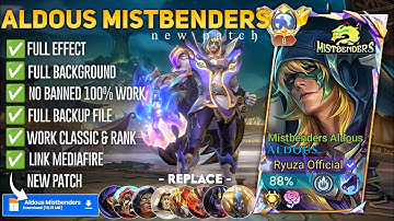 Script Aldous Mistbender - Mistbender Aldous No Password | Full Effect Voice | Patch Terbaru