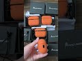 Orange Faux suede airpod case for 3RD generation