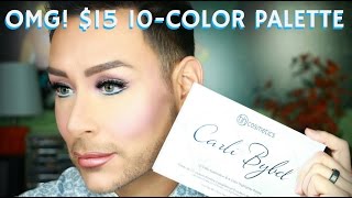 OMG! CARLI BYBELL $15 EYESHADOW PALETTE 1ST IMPRESSIONS | Mathias4Makeup