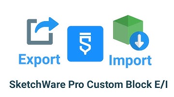 How To Import And Export SketchWare Pro Custom Blocks easy to Share|Hindi|Androidbulb