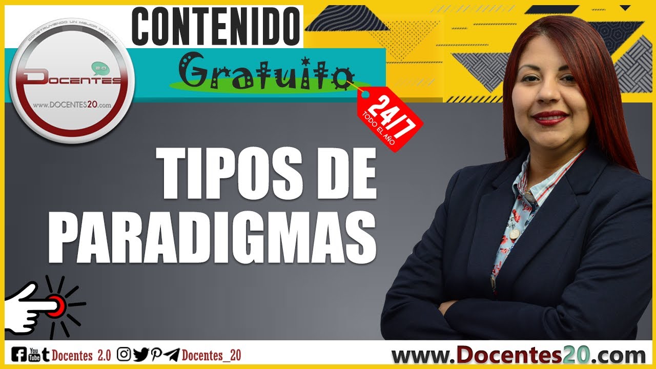 🔥 ¿CUÁNTOS TIPOS DE PARADIGMAS EXISTEN? (Explicado en 12 minutos) | DOCENTES 2.0