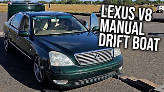 We bought a Lexus LS430 V8 with a manual conversion