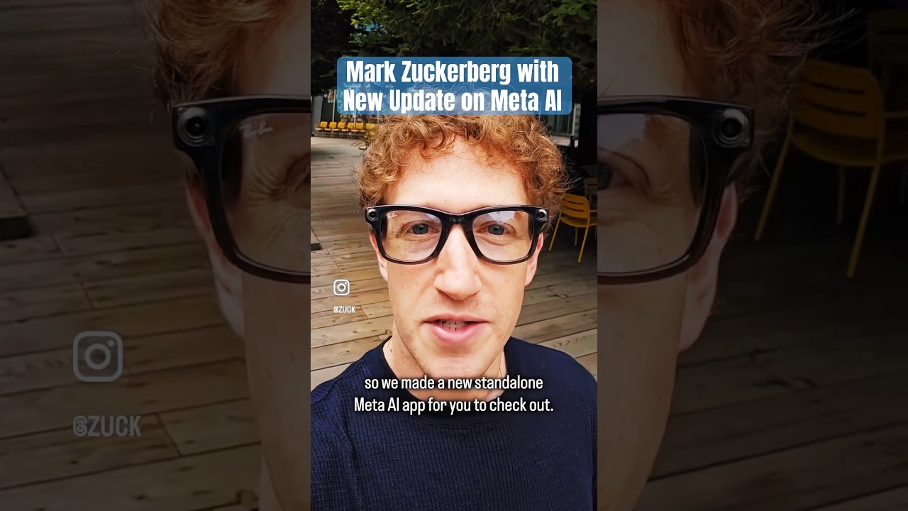 Mark Zuckerberg Update on Meta AI. 