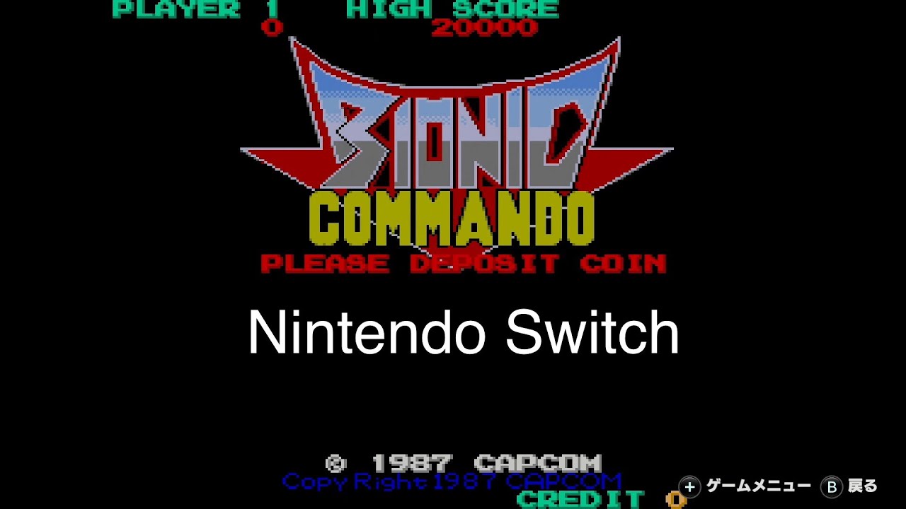 バイオニックコマンドー BIONIC COMMANDO - YouTube