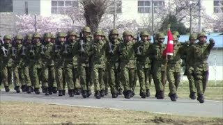 平成26年度松本駐屯地祭 隊員入場