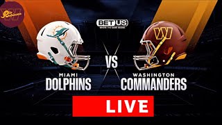 Washington Commanders at Miami Dolphins REACTION/ Watch Party | Preseason Week 2