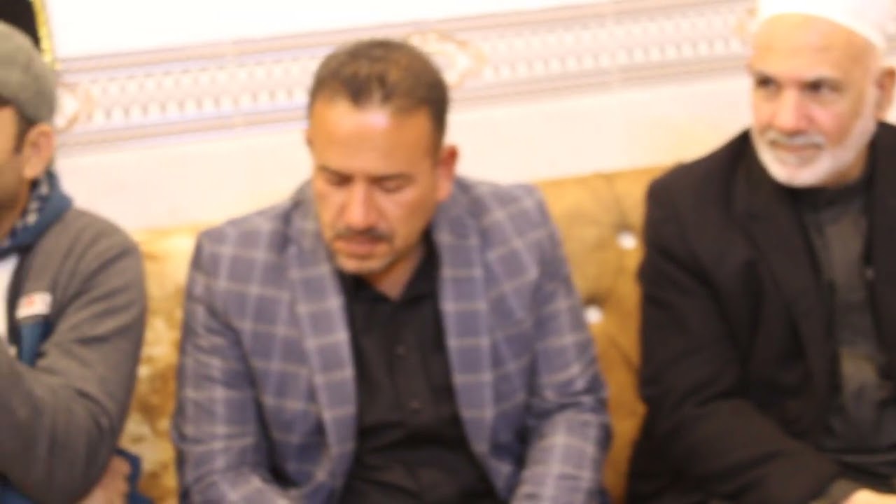 رائعة المداح الشيخ سعدي عباس الحنشل قصيدة ( حب النبي الهاشمي ) في افتتاح التكية الحلابية القادرية