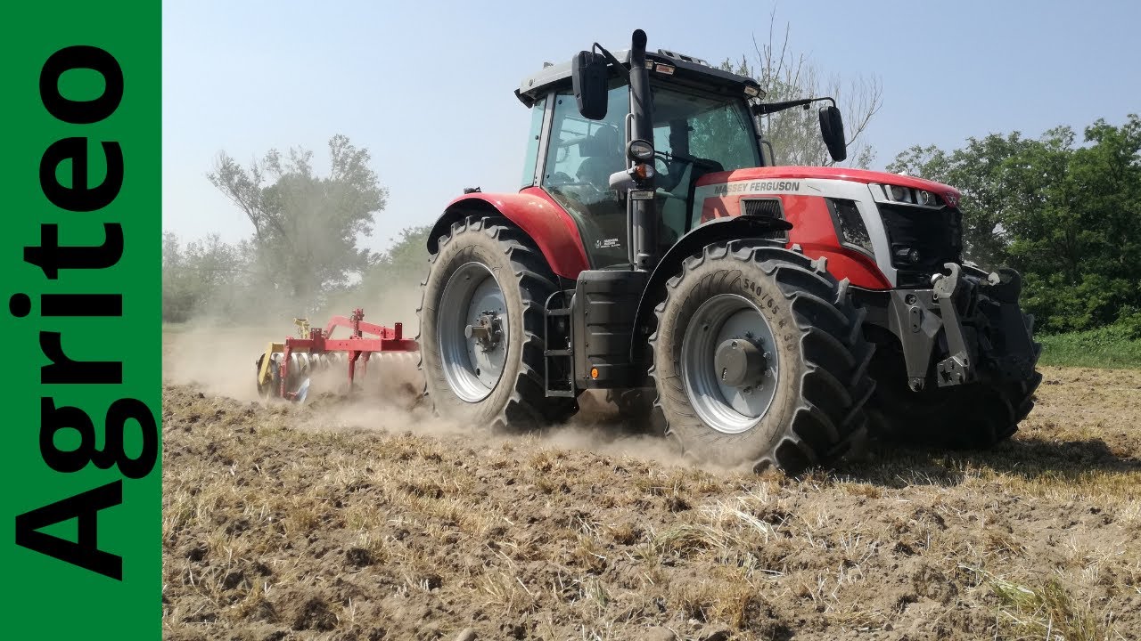 Test | Massey fergouson 7s.210 | Poettinger synkro