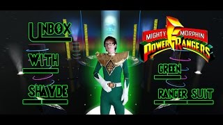 Let's Unbox! Mighty Morphin Green Ranger Suit from COSPLAY HOUSE screenshot 3