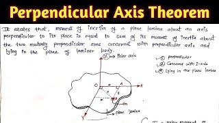 Perpendicular Axis Theorem🔥 | Statement, Proof | Strength of Materials | Civil Stuff