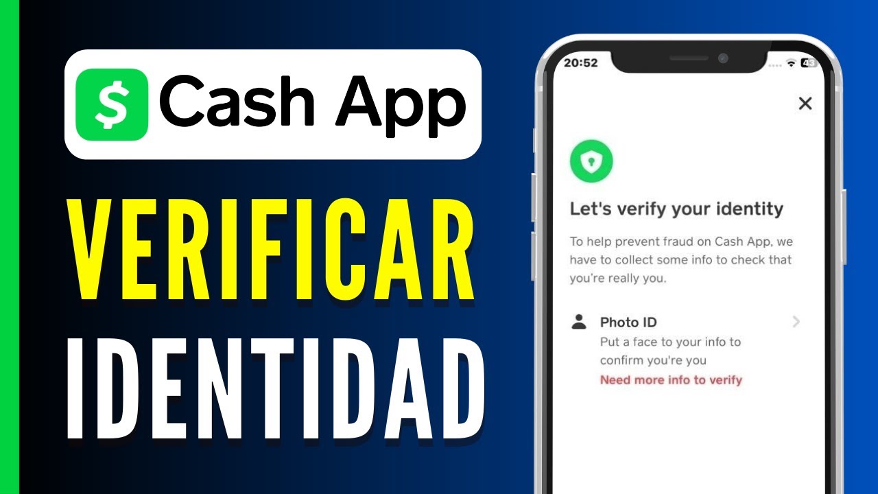 Cómo verificar tu identidad en Cash App (paso a paso)
