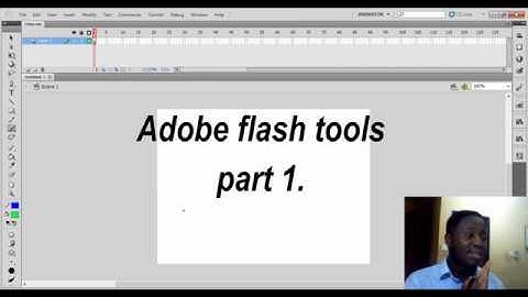 ADOBE FLASH TUTORIAL : Tools Part 1