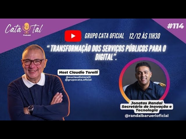 Claudio Torelli Entrevista Jonatas Randal – Podcast Cata&Tal