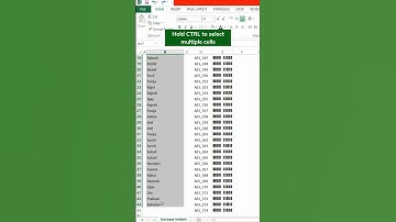 Excel Easy Tip🔥How to Increase Indent In Excel #shorts #short #viral #exceltips
