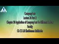 Lecture 24 (Part 2) Company Law old syllabus