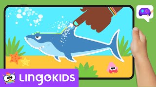 ANIMAL TRACING GAME 🦈🦎👆 | Lingokids Games | Games for kids screenshot 5