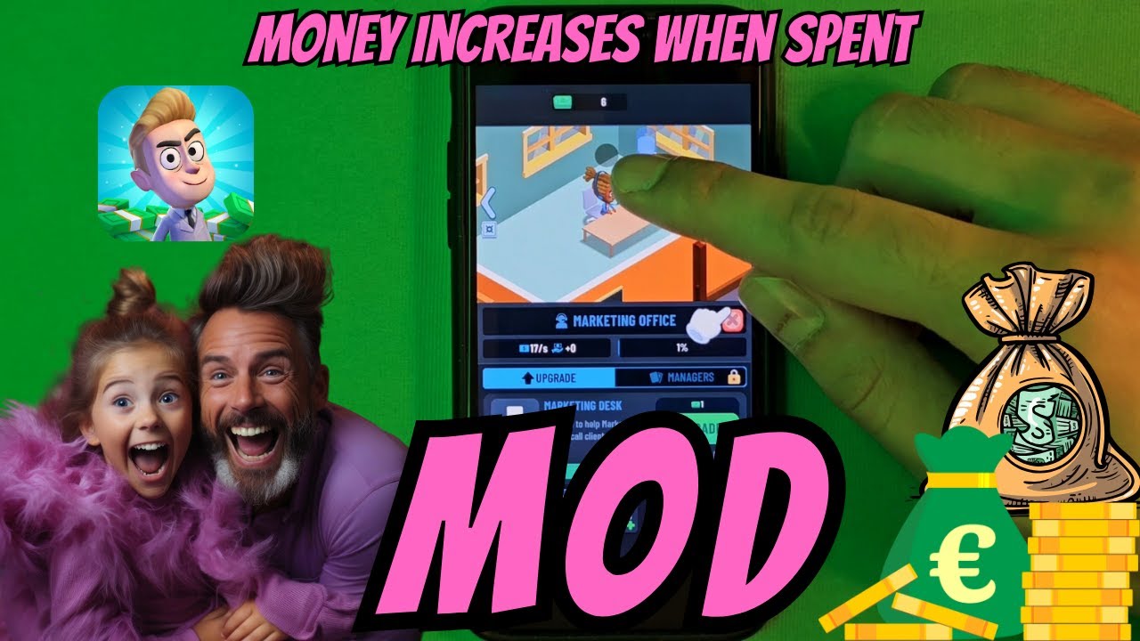 Idle Bank Tycoon MOD iOS Android - Latest [2025] NEW